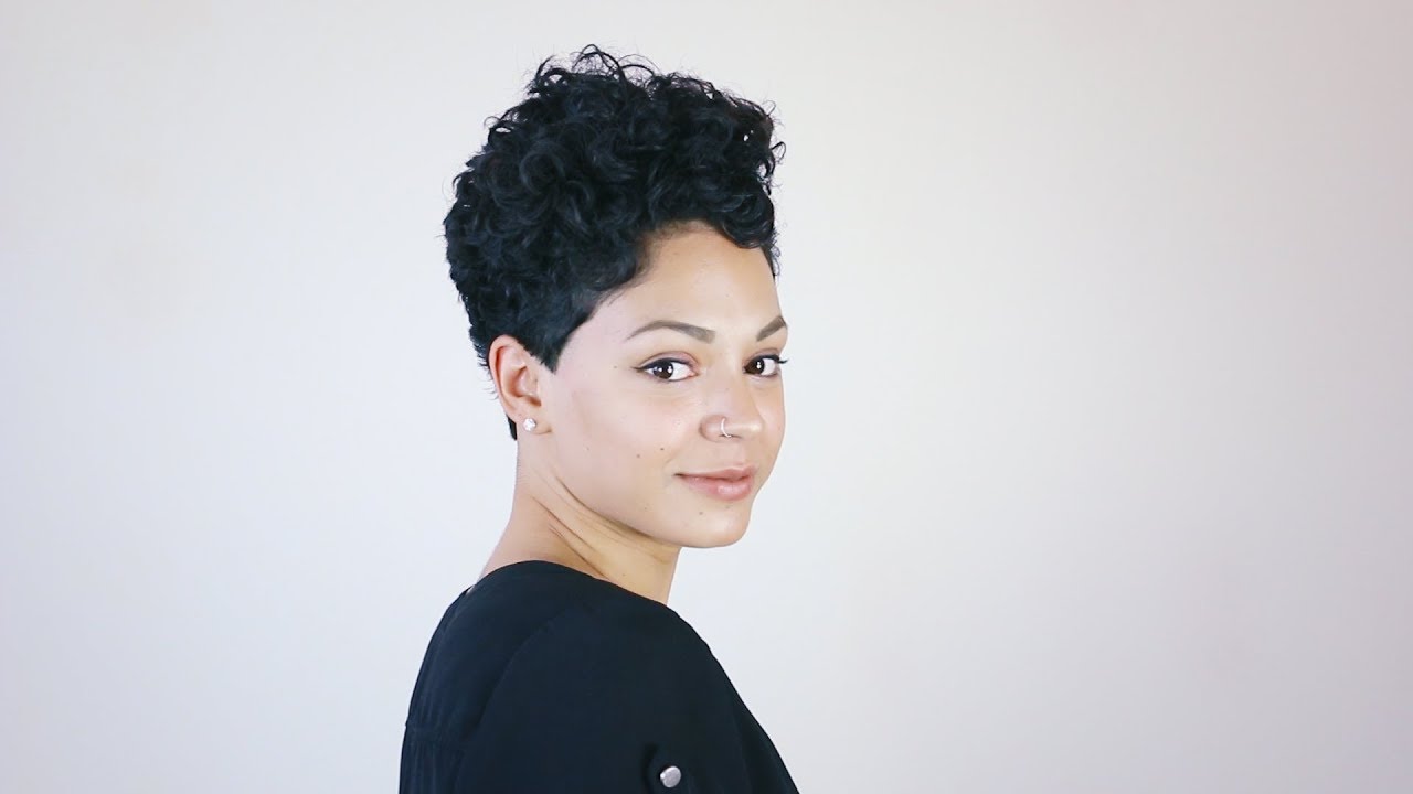 curly pixie: privé cutting step by step #6