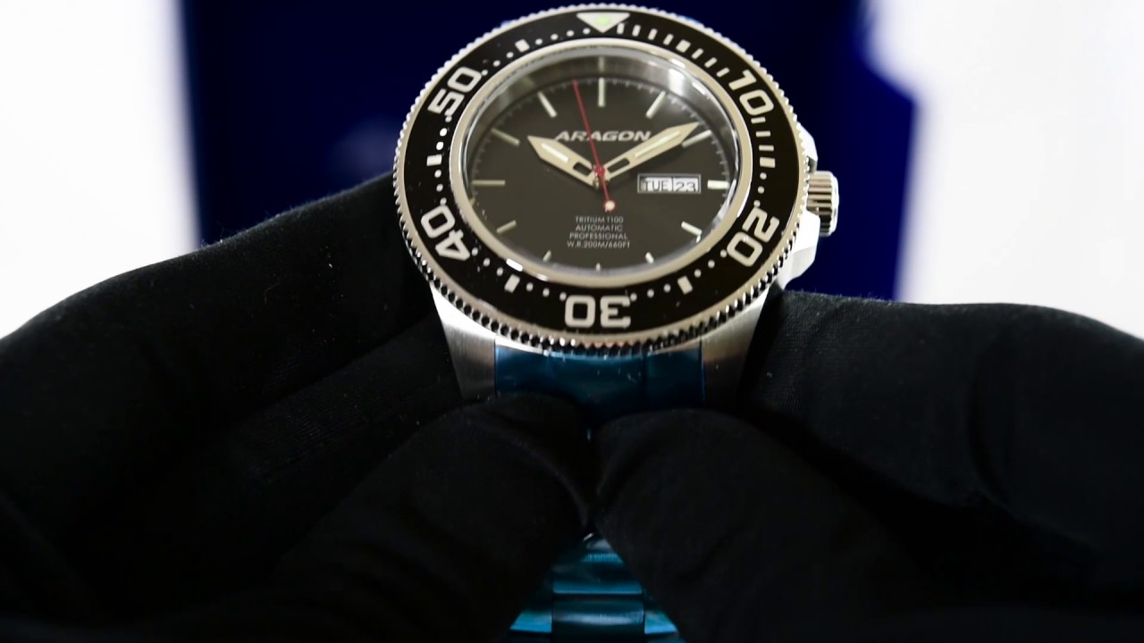 ARAGON Divemaster T100 Automatic 50mm A056BLK