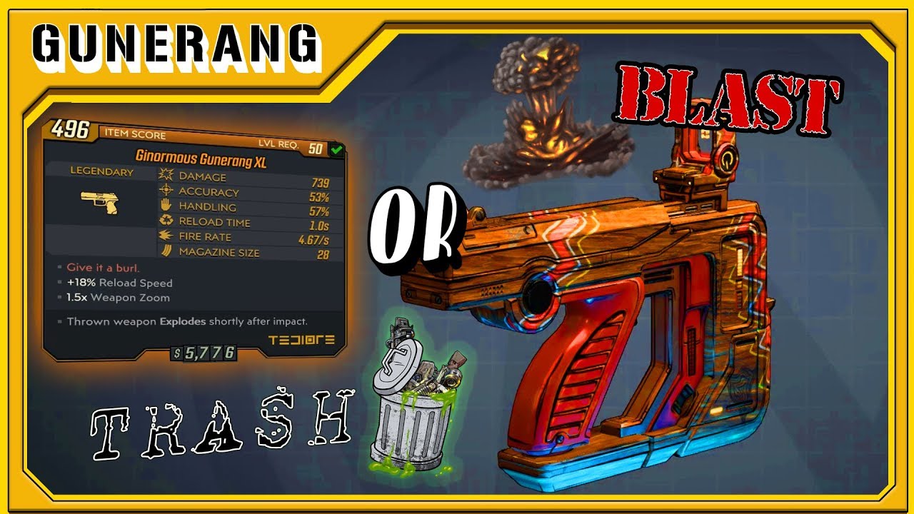 Borderlands 3 &mdash; Легендарное первое впечатление и обзор &mdash; Gunerang &mdash; Взрыв или уничтожение
