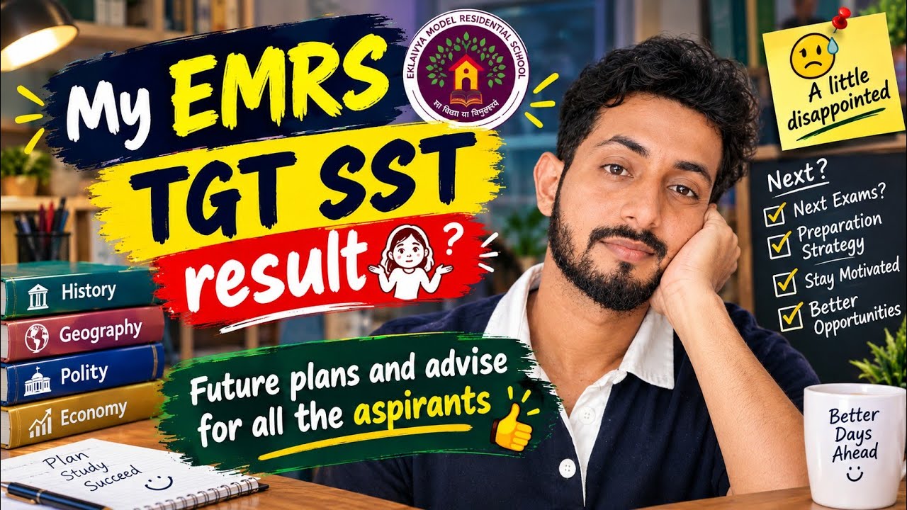 EMRS TGT SST Tier 2 Result Out 🚨 | My Results and Score 🤷
