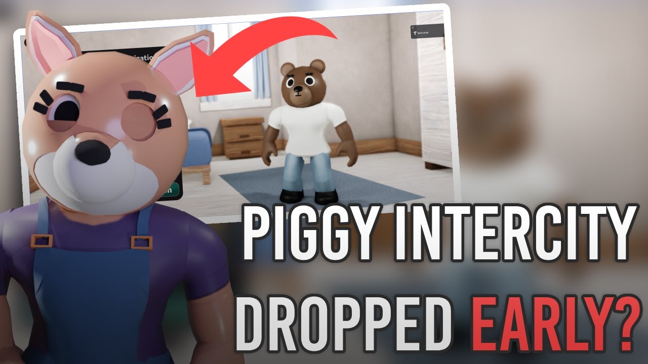 ROBLOX PIGGY INTERCITY DROPPED EARLY?!?!