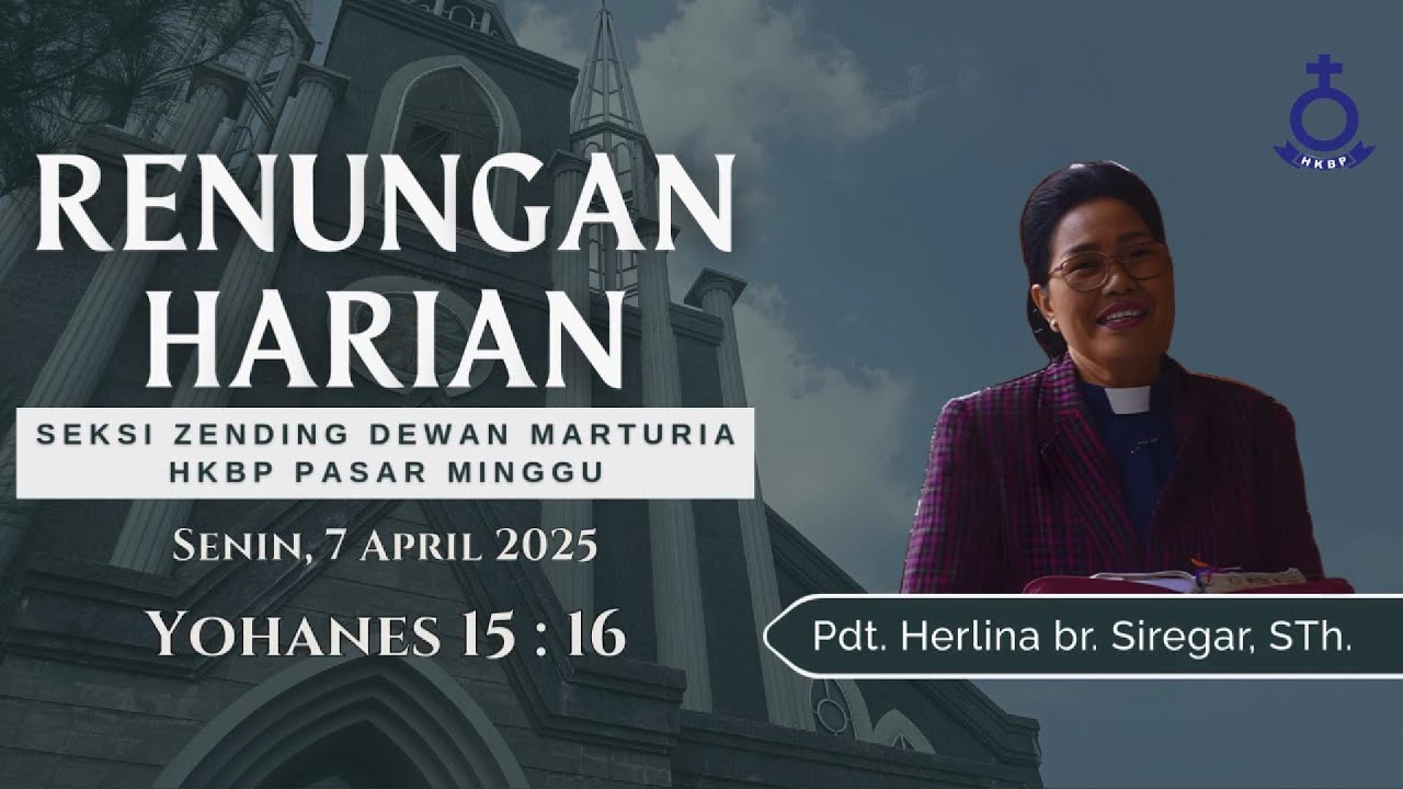 Renungan Harian Senin, 7 April 2025