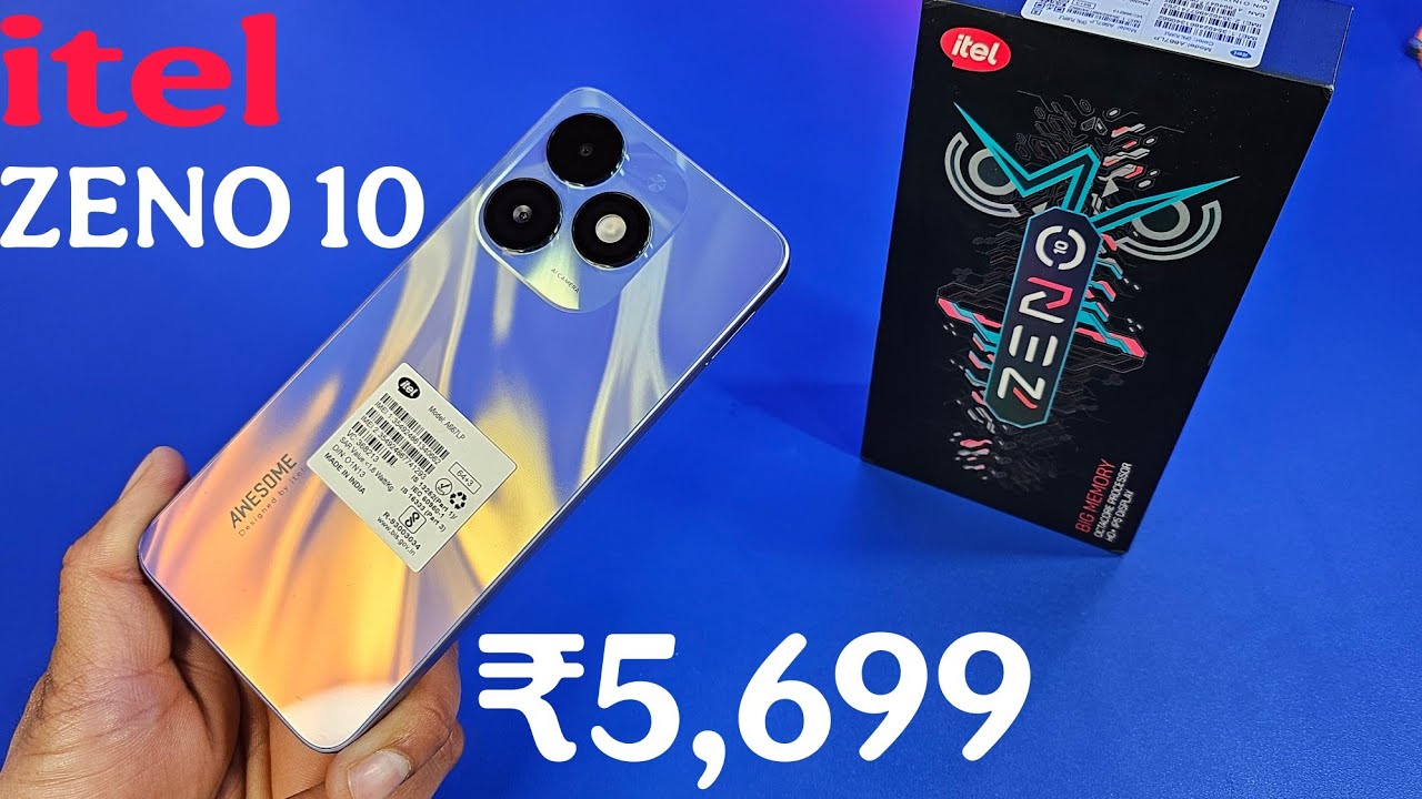 itel Zeno 10 4/64GB Unboxing | Review | Camera | Price | Full Details