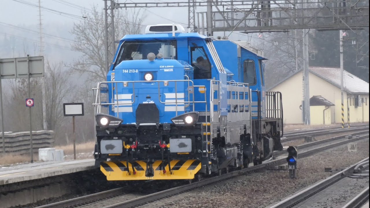 Lokomotiva 744 213-0 a 740 559-0 - 16.2.2026