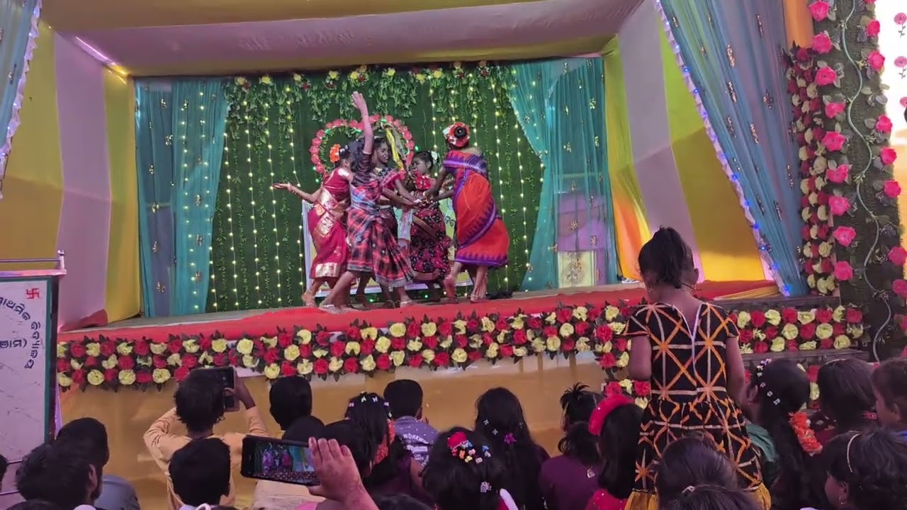 #Amagankutherejieasichhi dance performance//annualfunction 2026 // jhadabai ups...