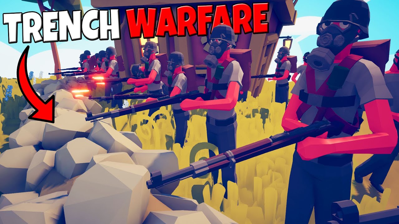 TABS Epic WWI TRENCH WARFARE Defense! - Totally Accurate Battle Simulator: New Update