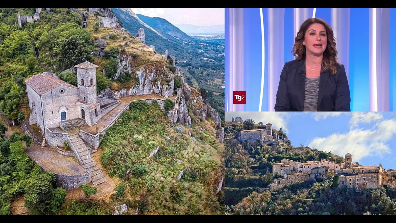 Il TG2 racconta Roccasecca finalista per il titolo di Capitale Italiana della Cultura 2025 / Video