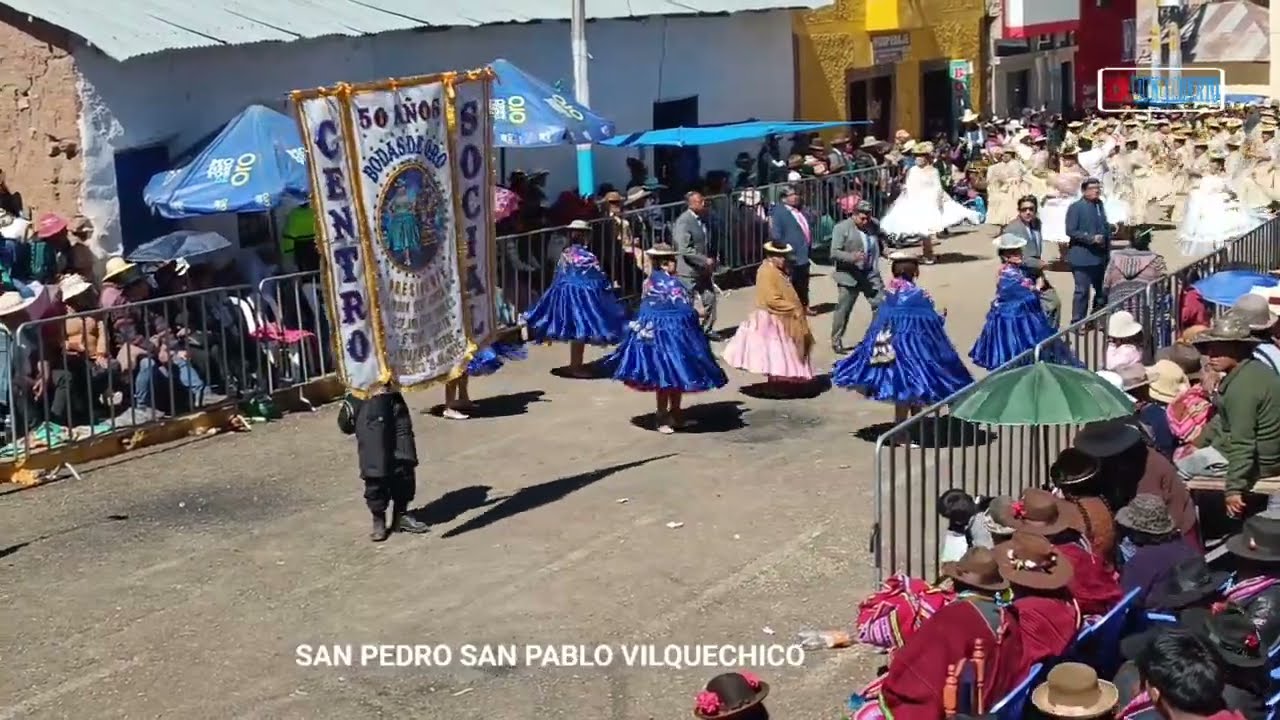 FIESTA PATRONAL  EN HONOR A NUESTROS SANTOS PATRONOS  SAN PEDRO  SAN PABLO  VILQUECHICO 2025