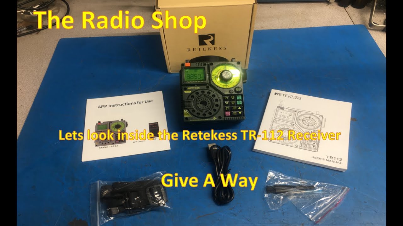 Lets look inside the Retekess TR112 Receiver  Give A Way