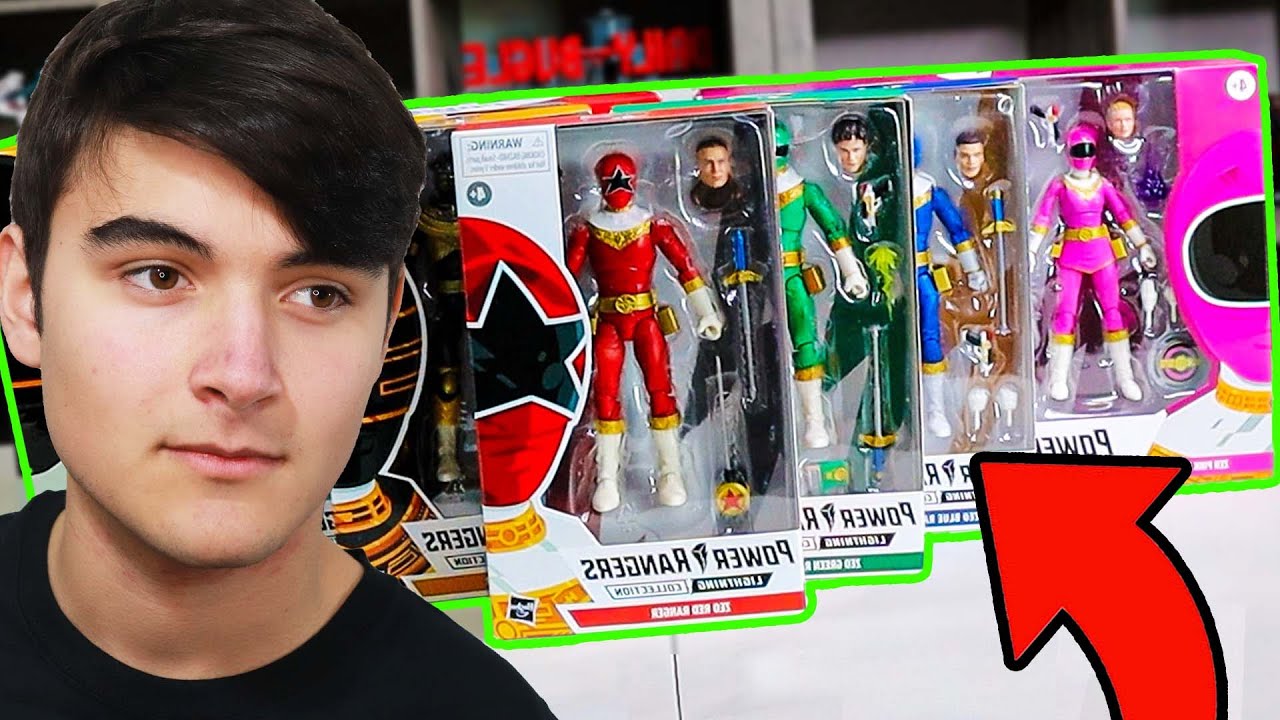 Zeo Full Team (Unboxing) Lightning Collection Power Rangers!