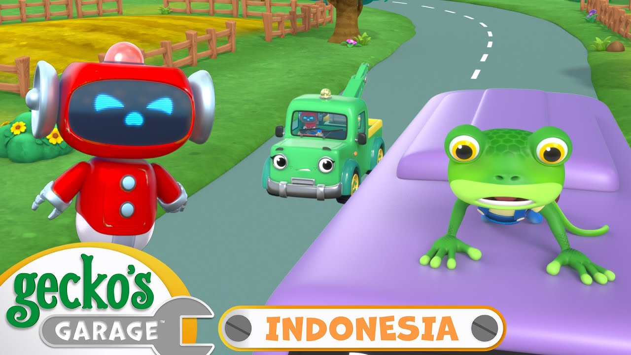 Petualangan Gecko dan Bis Besar | Garasi Gecko | Kartun Populer Anak | Seru dan Mendidik