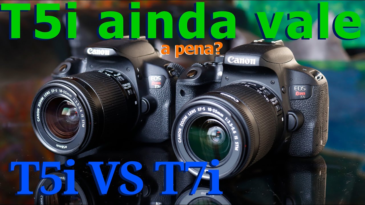 Canon T75i vs T7i . Comparando as câmeras da Canon!