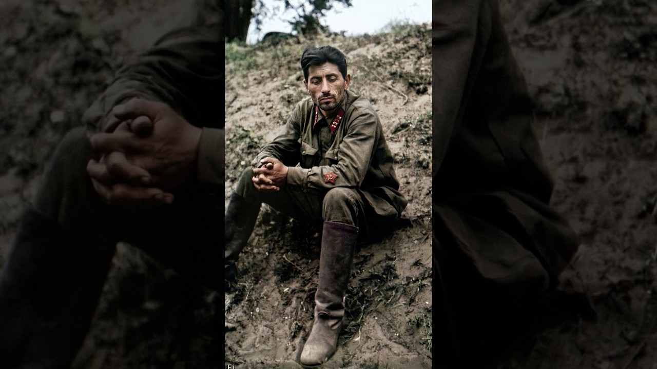The Last Photograph of Mirian Levanovich Odisharia #history #ww2 #russia