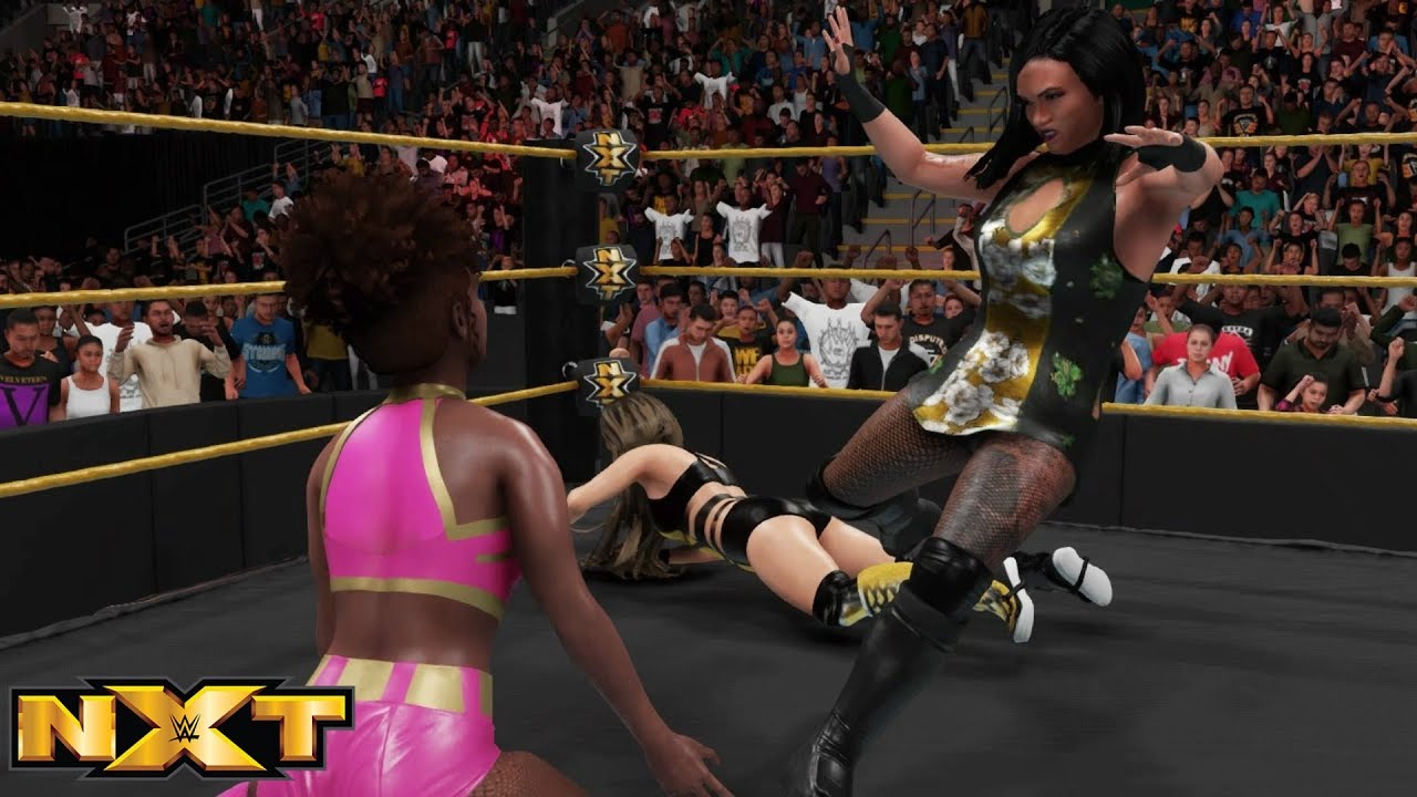 WWE 2K19 NXT N.1 CONTENDER TRIPLE THREAT MATCH MJ JENKINS VS XIA LI VS LACEY LANE