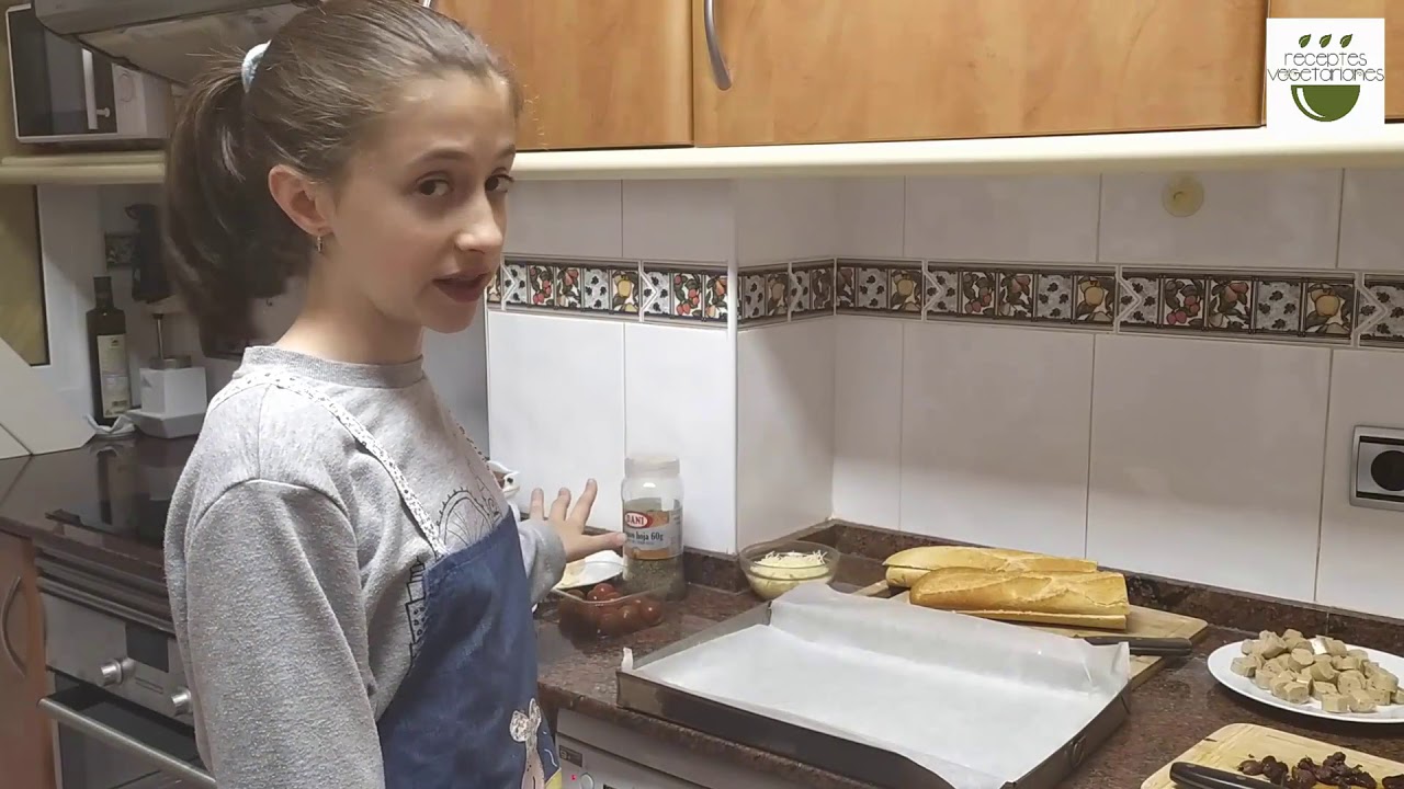 Com fer un Panini per receptes vegetarianes. Ho poden realitzar els petits de casa