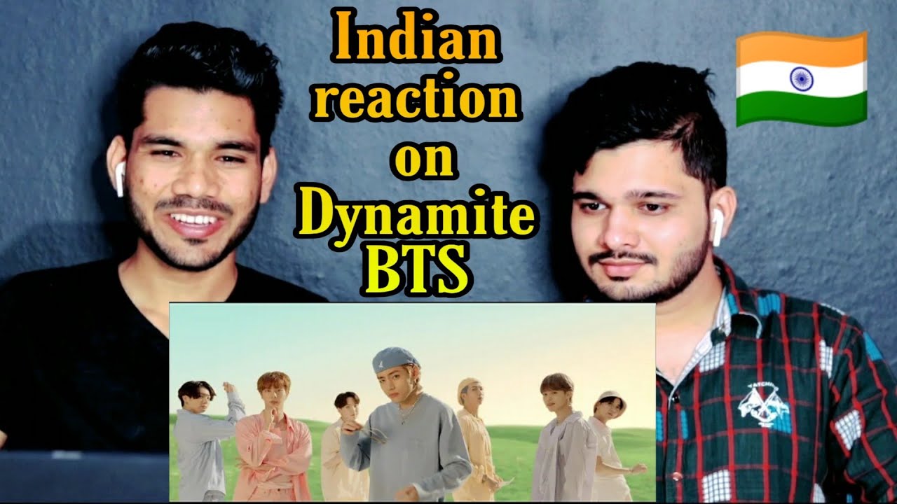 Indian reaction On Dynamite Official MV, BTS