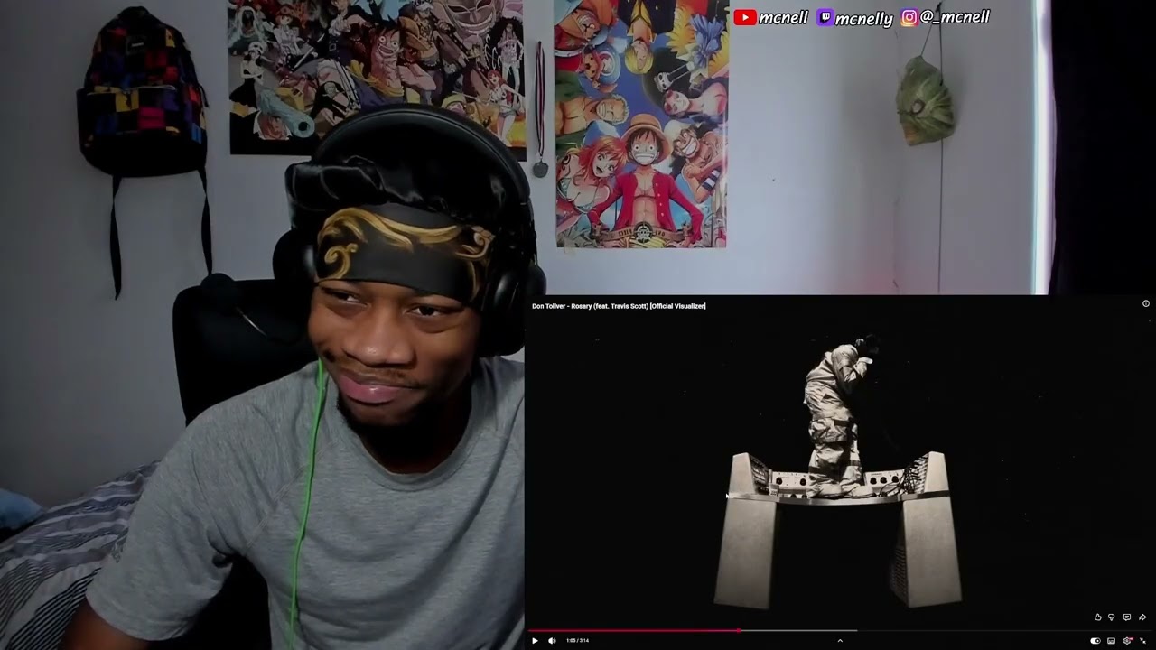 Don Toliver - Rosary (feat. Travis Scott) [Official Visualizer] REACTION