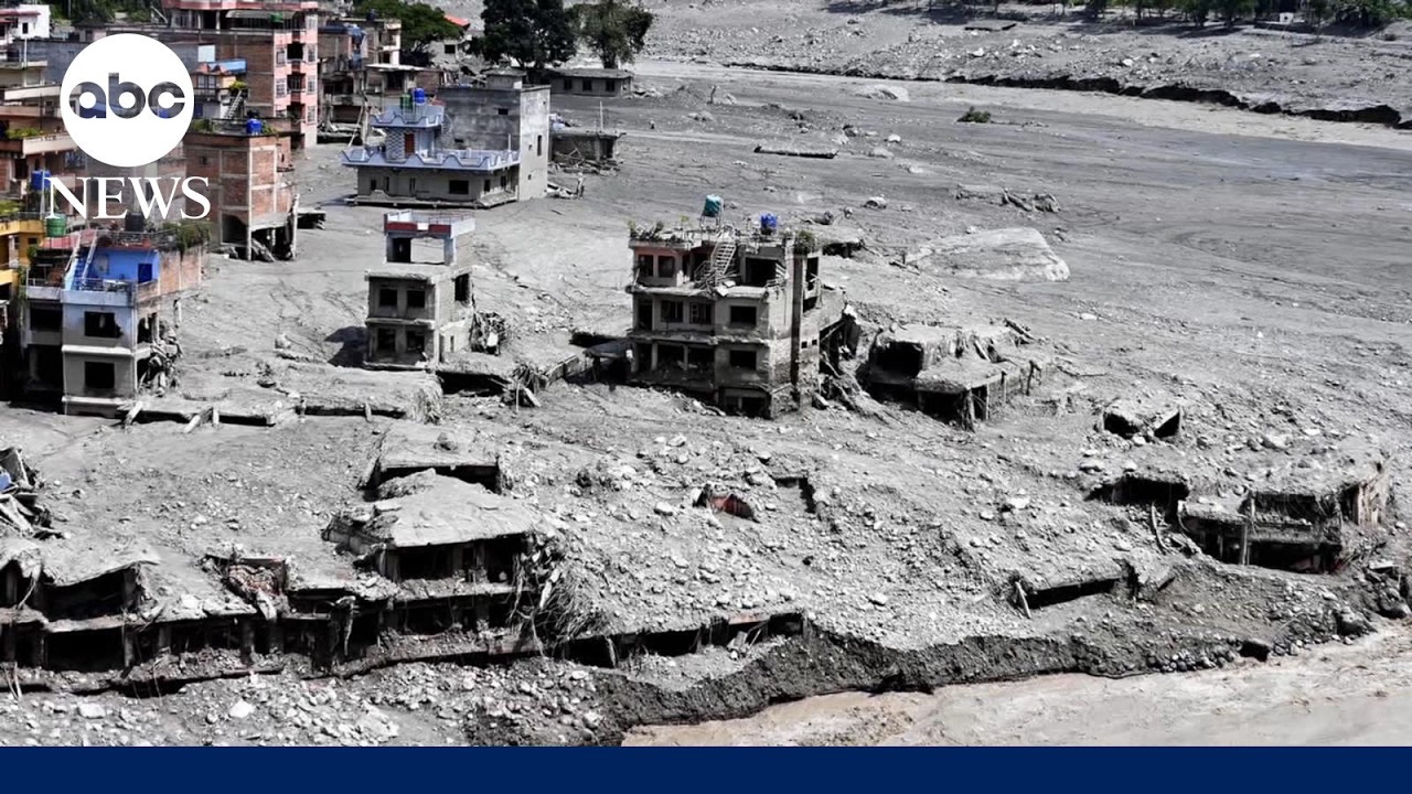 Catastrophic flash floods along Nepal-Tibet border