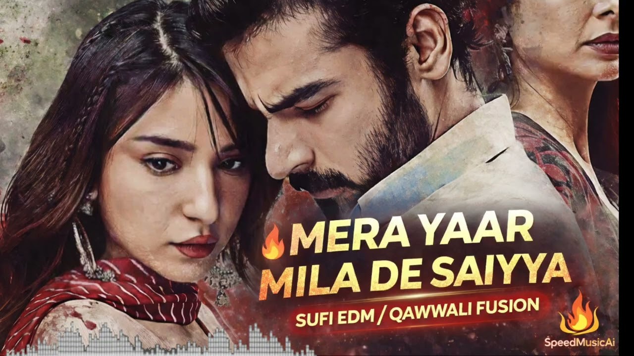 Mera Yaar Mila De Saiyya 🔥 Sufi EDM Remix | Emotional Qawwali Fusion 2026 ( biryani )