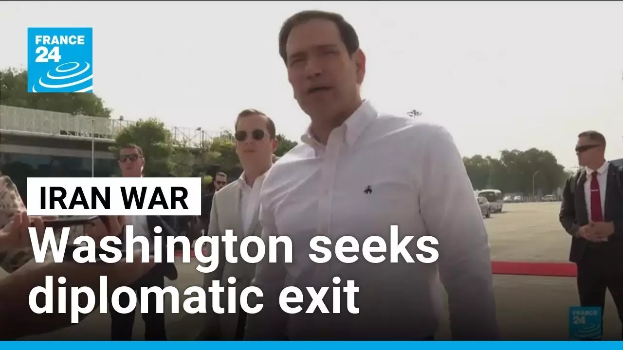 'Work in progress': Washington seeks diplomatic exit from Iran war &bull; FRANCE 24 English