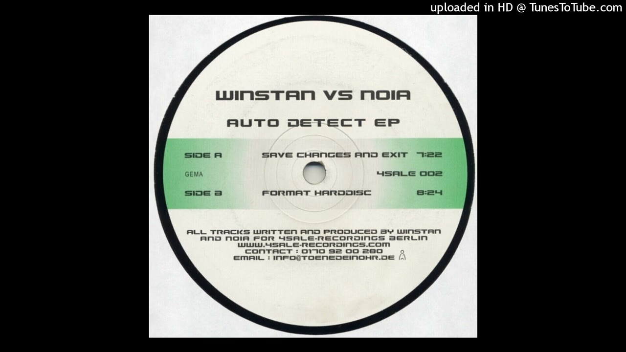 Winstan vs. Noia - Format Harddisc
