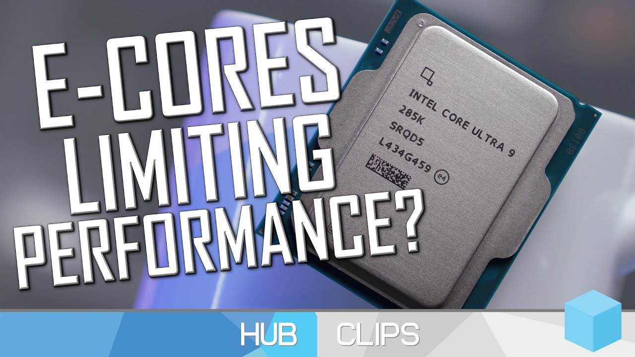 Why is Intel still using E-Cores?