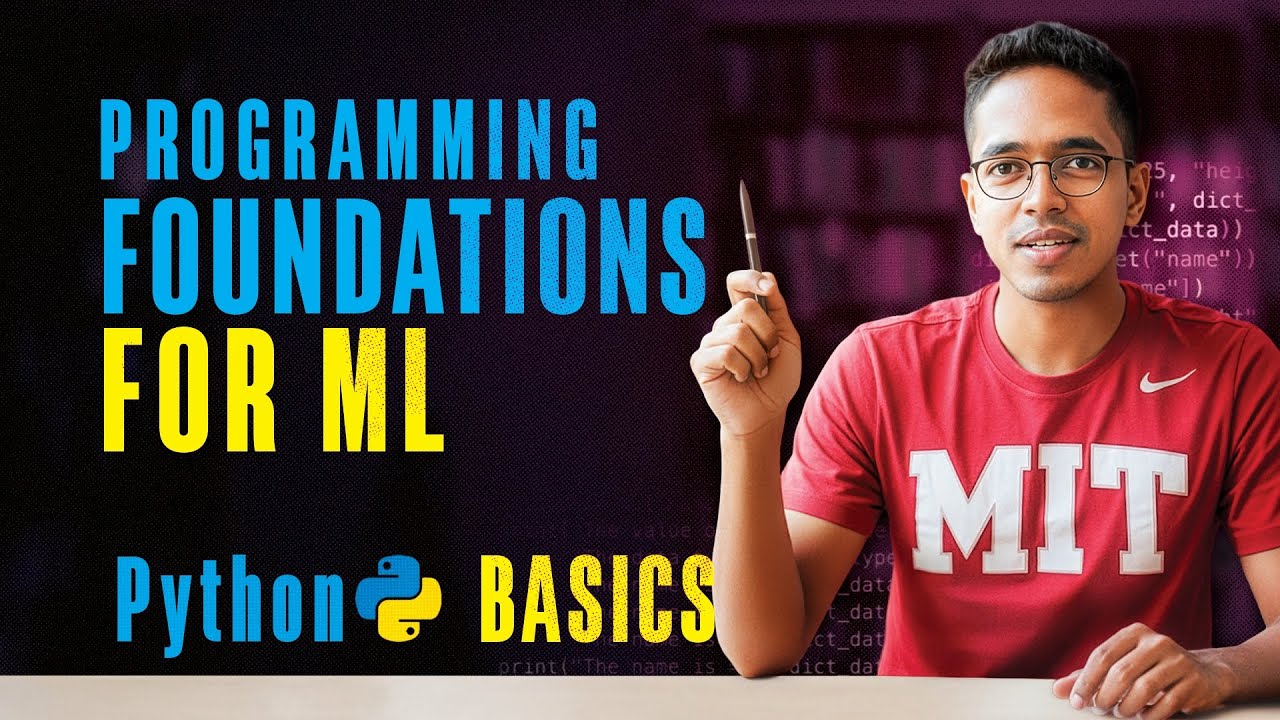 Basics of Python [beginners only] | Foundations for ML [Lecture 28]