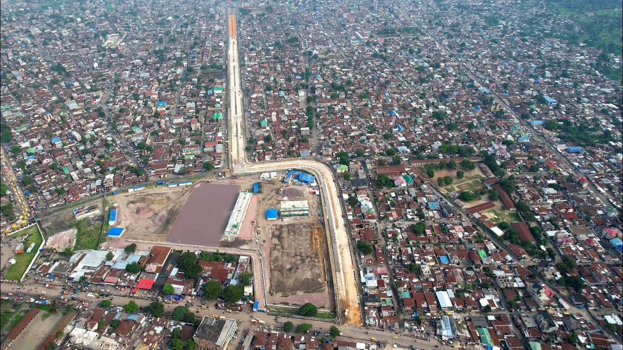 PROJET KIN-ELENDA / N'DJILI : ÉVOLUTION DES TRAVAUX DE LA CONSTRUCTION DE L'AVENU MAÎTRE CROQUET