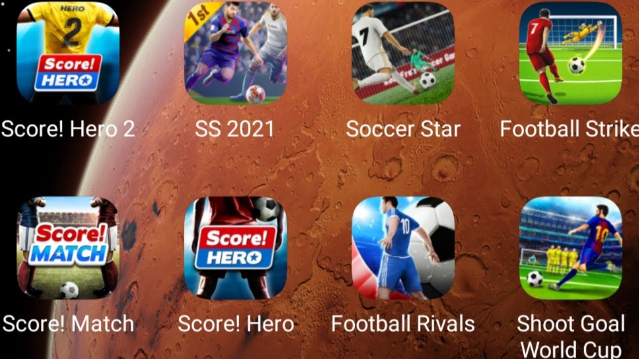 ⚽Score Hero 2,Soccer Star 21,Soccer Superstar,Football Strike,Football Rivals,Score Match,Score Hero