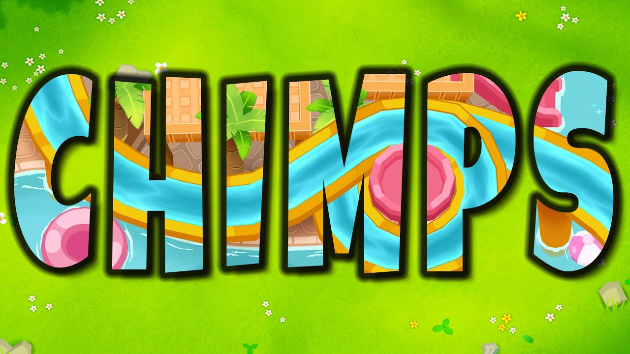 Water Park CHIMPS Black Border (Bloons TD 6)
