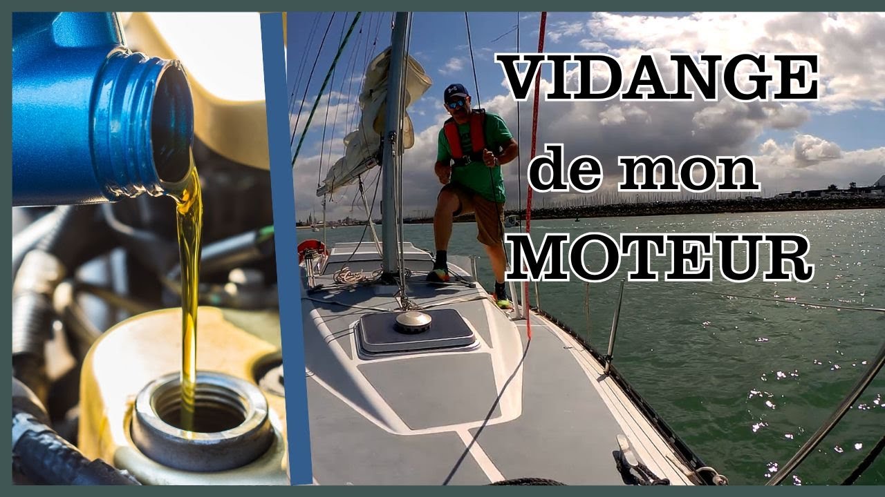 VOILIER: VIDANGE MOTEUR du Kelt 7.60 (Yanmar YSM8)
