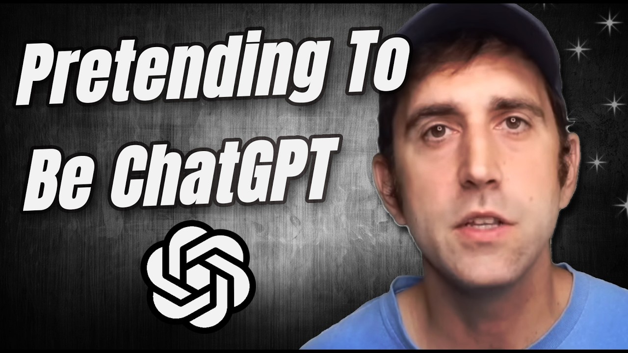 Pretending to be Chat GPT