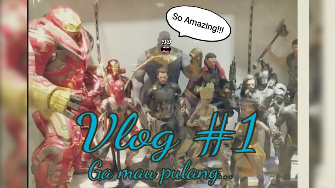 Vlog #1 Jalan-jalan ke salah satu surga mainan di Jakarta