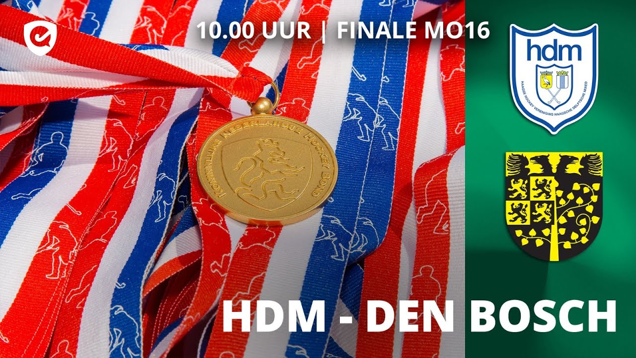 NK-FINALE MO16 🏆 | HDM - Den Bosch | 𝐿𝐼𝑉𝐸 𝑉𝐴𝑁𝐴𝐹 10.00 𝑢𝑢𝑟