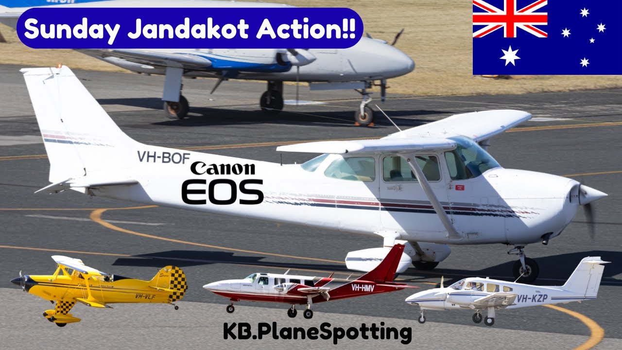 Sunday Jandakot Action! | KB.PlaneSpotting