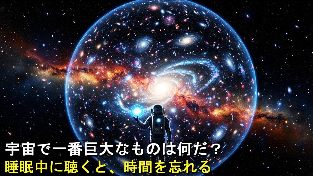 [睡眠ドキュメンタリー] 宇宙で最も大きいものは何ですか？