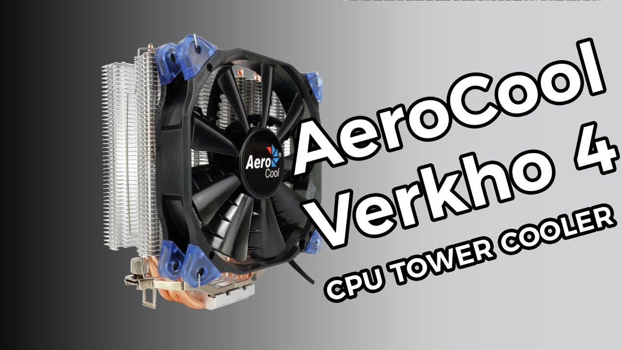 AeroCool Verkho 4 tower CPU cooler - introduction