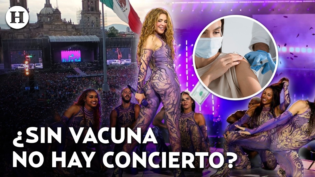 Concierto de Shakira en el Zócalo: ¿Es verdad que la colombiana se vacunará en el escenario?