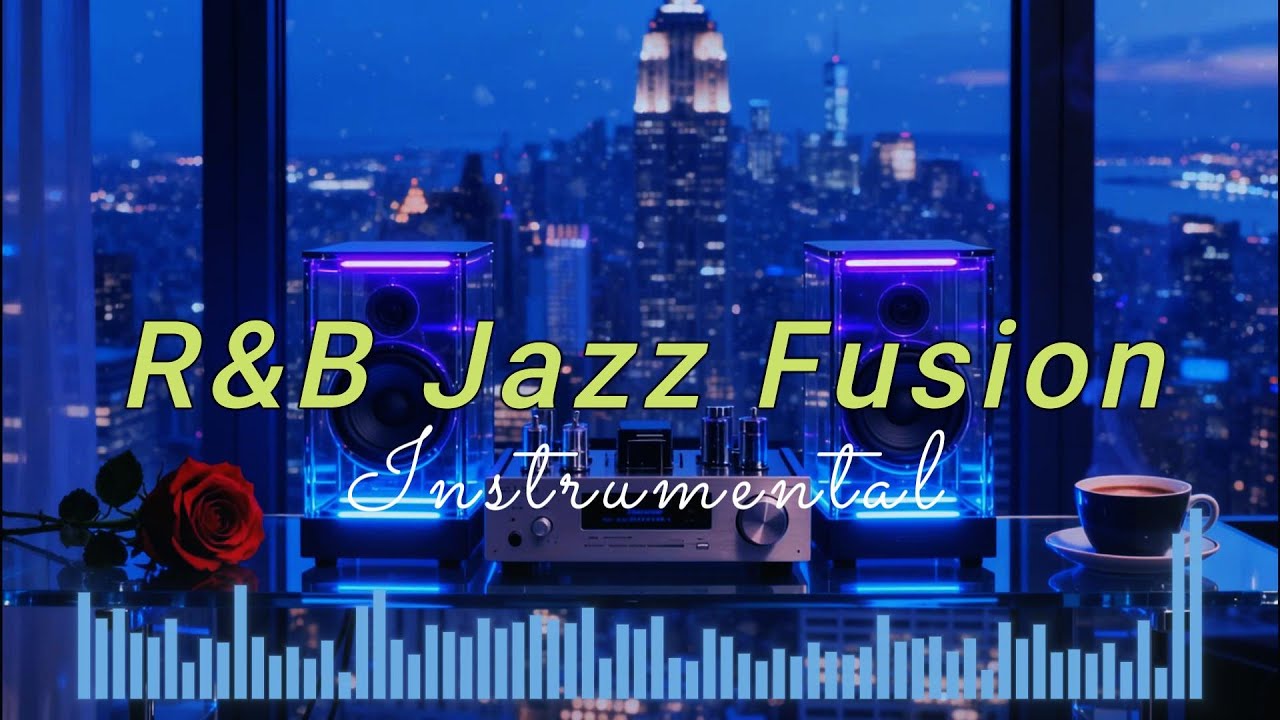 RnB Jazz Fusion Instrumental Music | Smooth Coffee Sax & Guitar