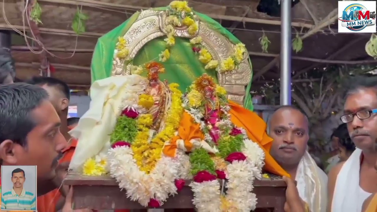 ఆలేరు:చాముండేశ్వర(శివాలయం)ఆలయంలో 48వ వార్షికోత్సవం,కళ్యాణం,ఉత్సవమూర్తులఊరేగింపు. @MMNewschannelaler 
