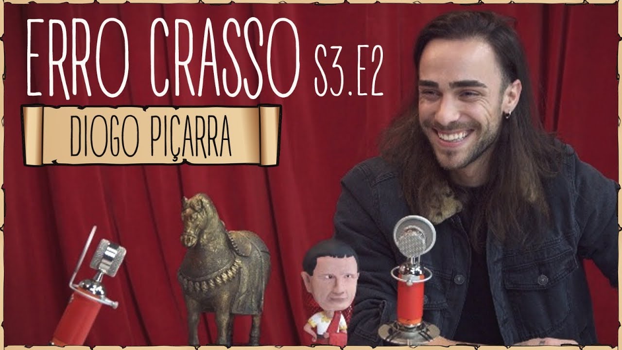 Erro Crasso T3 Ep2 - DIOGO PI&Ccedil;ARRA fala com sotaque algarvio, bebe shots de vodka e canta Dillaz.