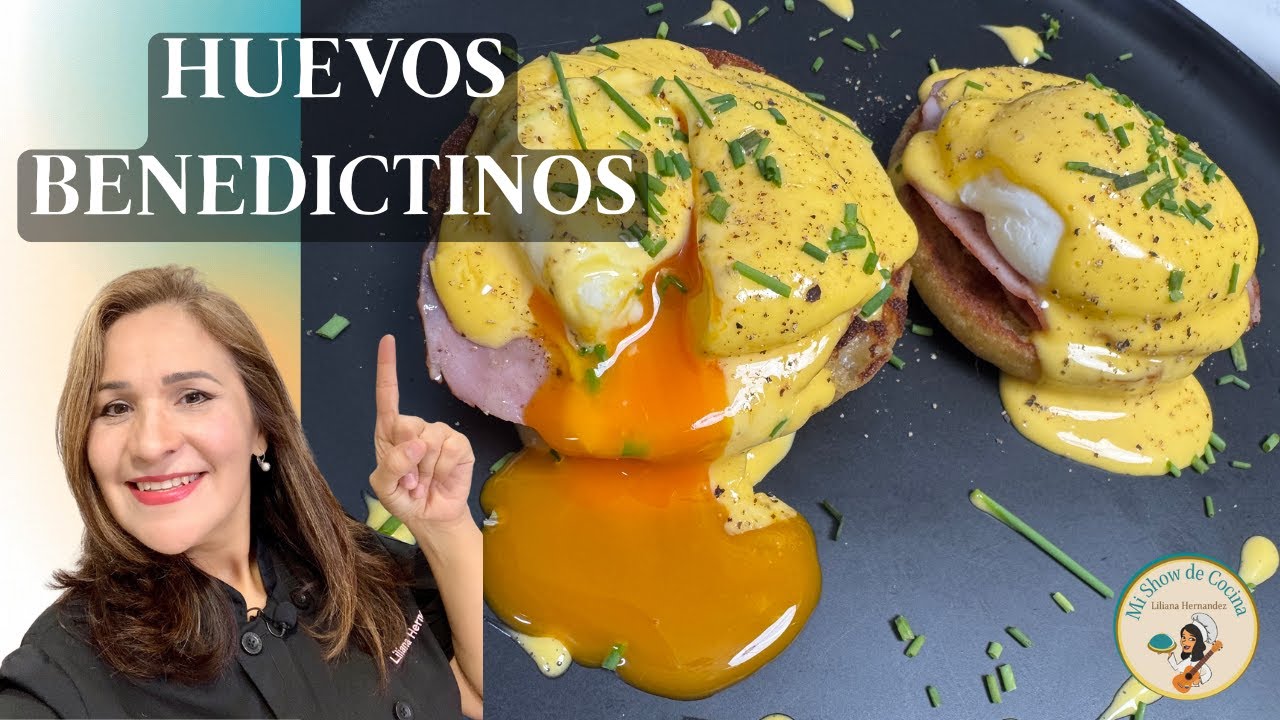 HUEVOS BENEDICTINOS PERFECTOS! Hechos en casa!