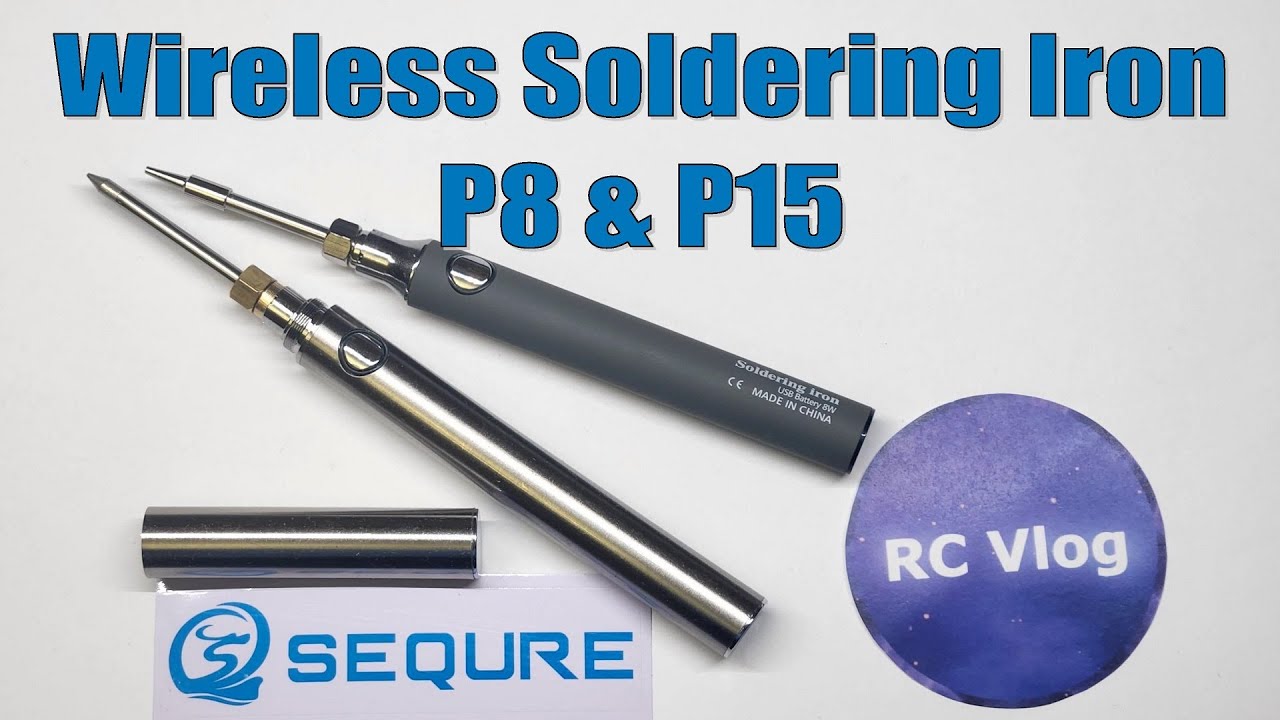 Sequre Wireless Soldering Iron P8 & P15. Беспроводные паяльники на 8 и 15Вт