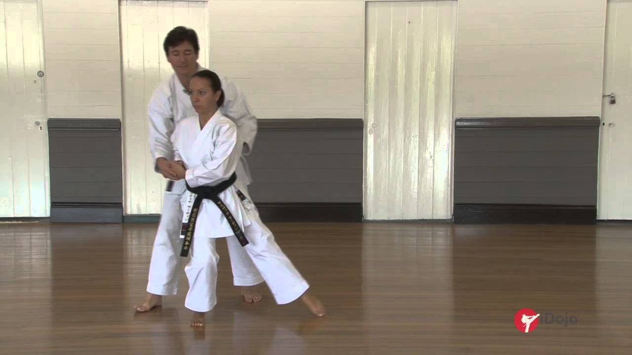 Goju ryu kata - saifa part 1 of 2