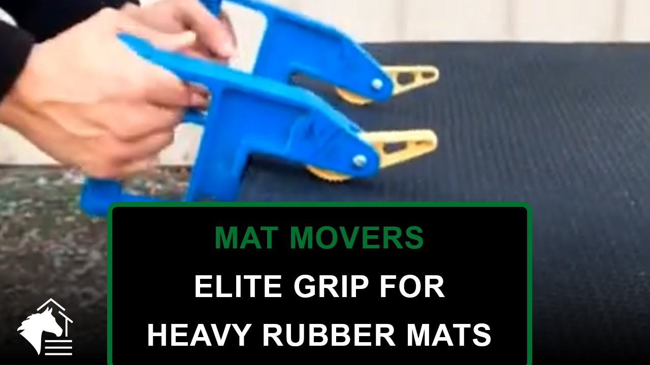 🐴 Mat Movers - Elite Grip for Heavy Rubber Mats