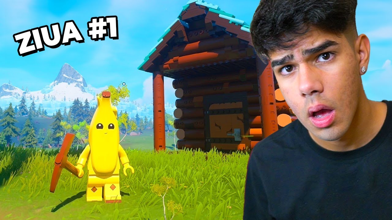 FORTNITE *LEGO* E AICI | INCEPEM O *SERIE DE SURVIVAL* CU ANA - ?