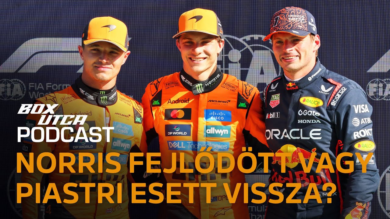 Verstappen bombaform&aacute;ban cs&ouml;kkenti ponth&aacute;tr&aacute;ny&aacute;t | Boxutca podcast