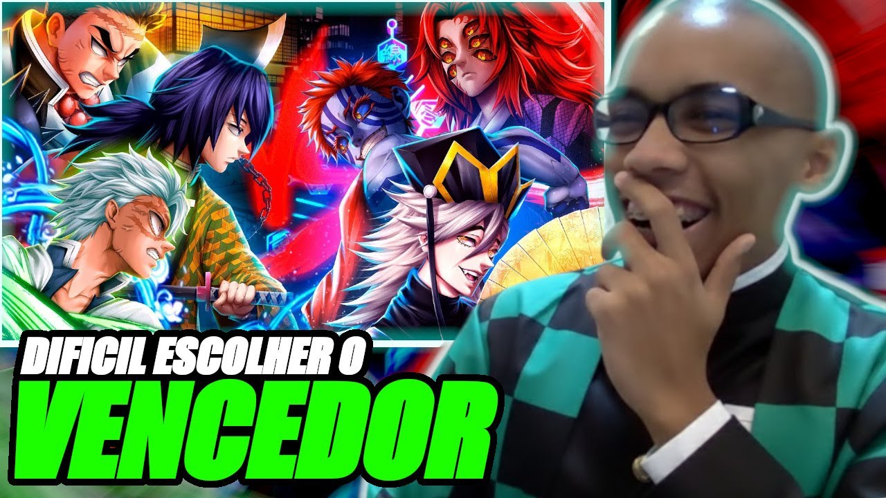 SÓ LAPADA KKKKK Luas Superiores VS. Hashiras Pt. 2 | Combate de Rimas REACT