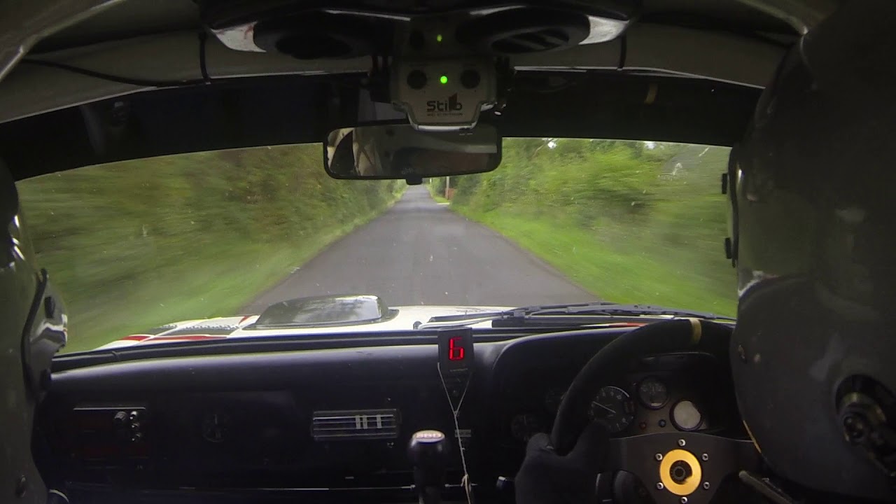2018 Ulster Rally SS10 Lisnamuck 2 John Devlin & John McCarthy Ford Escort Mk2 2.0 1.6V