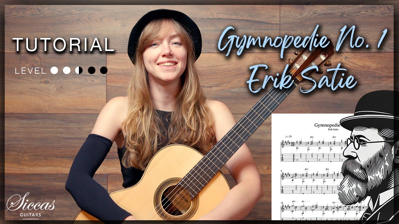 Gymnopedie No. 1 - Erik Satie | Classical Guitar Tutorial